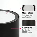 spot lumineux led étanche gx53 éclairage chambre salon cuisine blanc noir moderne