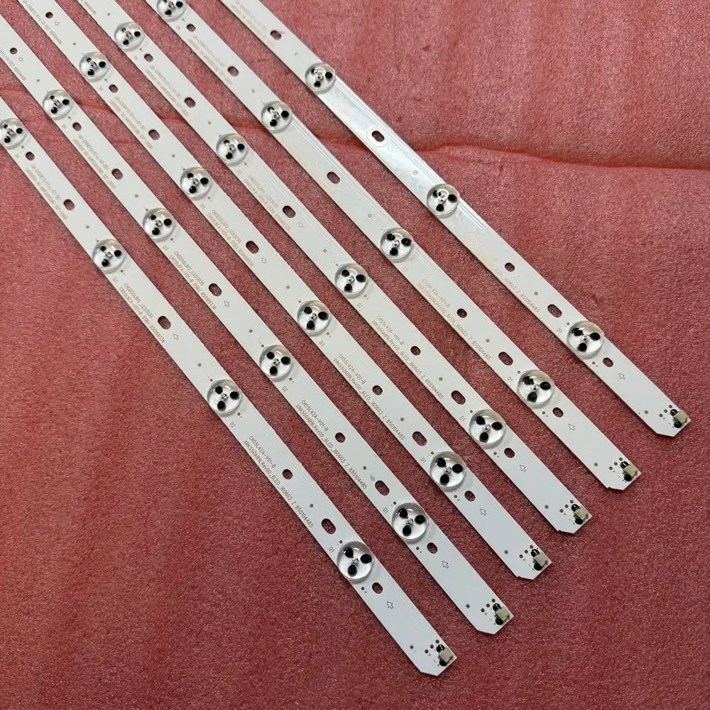 bandes led blanc points noirs moderne connecteurs électriques aluminium sans câble bouton poussoir