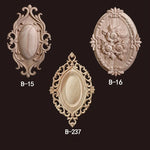 décoration murale bois sculpté floral classique baroque tableaux vintage