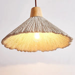 lampe suspendue marbre blanc cassé moderne rayures horizontales légèrement irrégulières