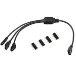 connecteur câble led rgb noir 24v 3528 3014 5050 5730 cee ans