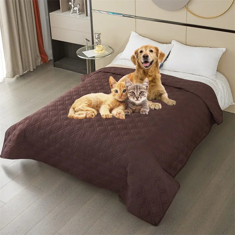 protège lit imperméable anti dérapant gris motif géométrique moderne tapis pliant lit polyester qualité