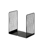 support livres minimaliste noir blanc rayures modernes gọn hơn sẽ là: