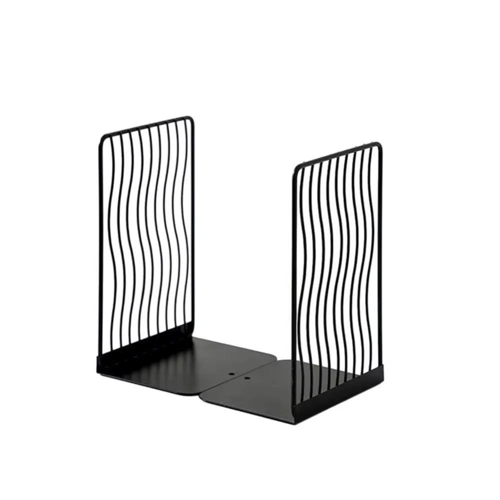 support livres minimaliste noir blanc rayures modernes gọn hơn sẽ là: