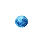 stickers muraux étoiles lune enfants décorations modernes bleu vert rose chambre salon pvc adhésifs