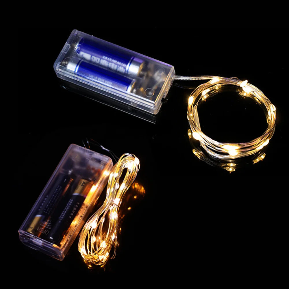 guirlande lumineuse led filament blanc doré moderne autoalimentée imperméable décoration festive mariage