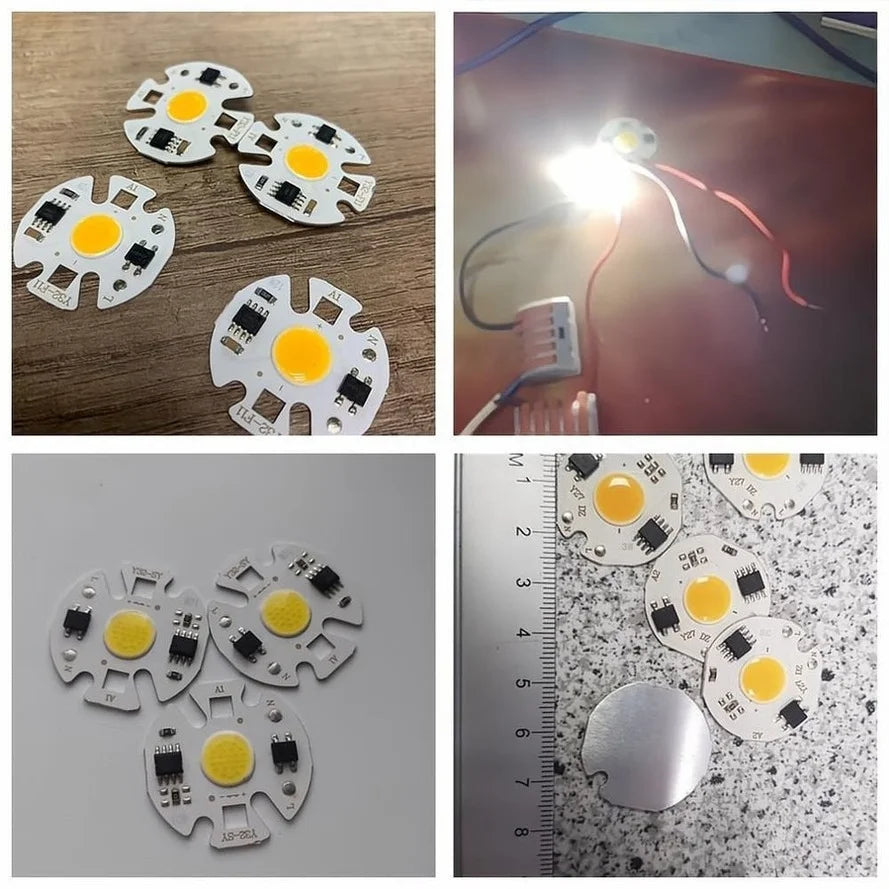 plaque led blanc 3w 5w 7w 10w 12w ip65 circuits imprimés technologique aluminium 220v