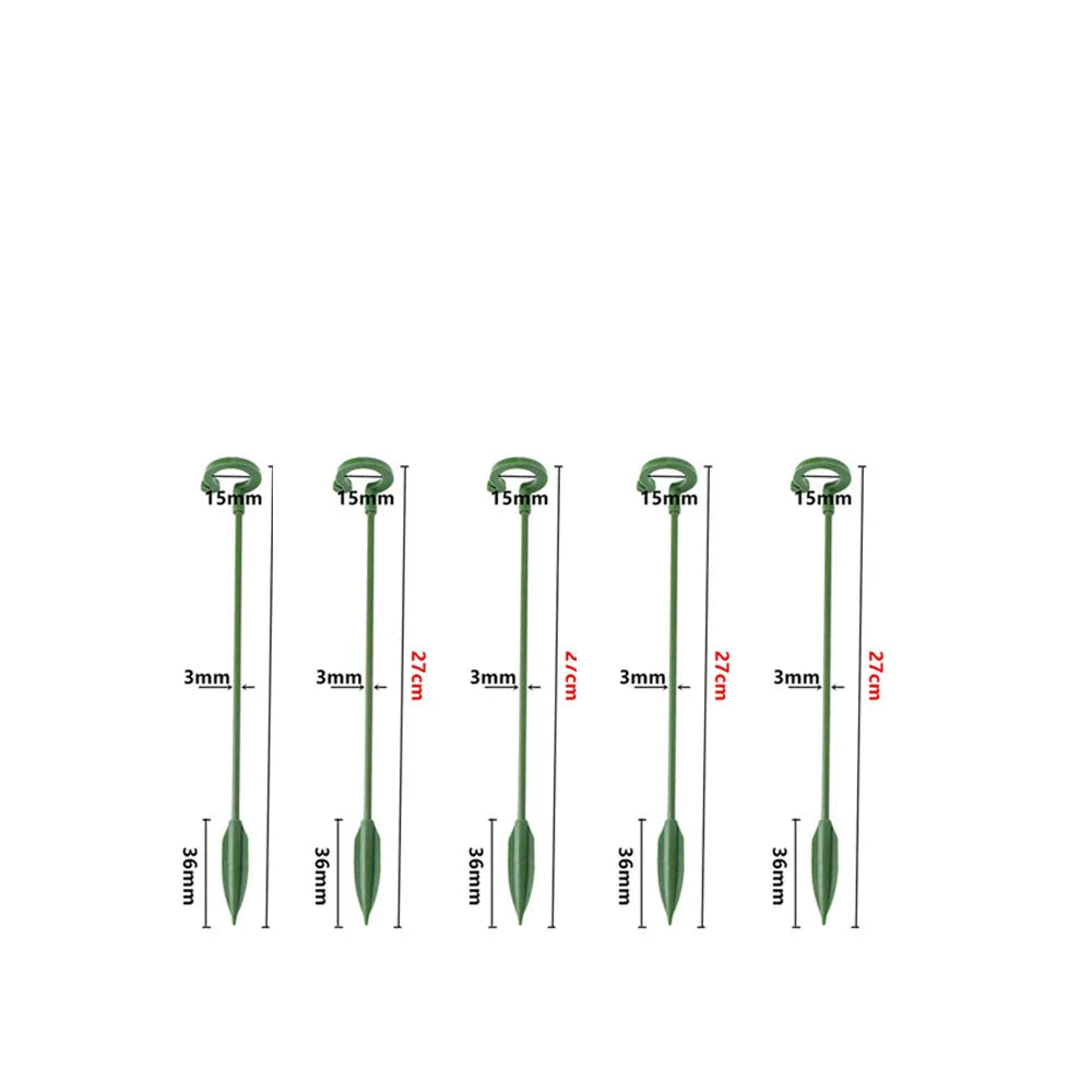 support plantes vert osier robuste 17cm 27cm 37cm 48cm 58cm escalade fleur vigne jardinage