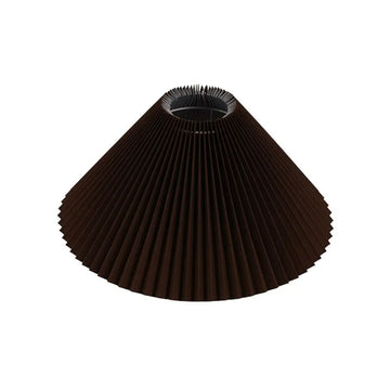 lampe table rouge orange bleu beige transparente vintage abatjour plissé fixations oreillettes
