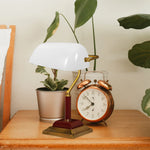abat jour blanc mat lampe classique opacité tringle lecture douce lumière replacement shade