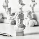 buste sculpté résine blanc classique agrippa aphrodite ares arias brutus david hermes moliere stgeorge