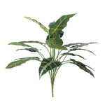 plantes artificielles vertes extérieures décoration jardin feuilles naturelles modernes tringle fixations textures variées