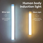 lampe mouvement infrarouge rechargeable adhésive batterie blanc moderne minimaliste sans fil led chambre cuisine