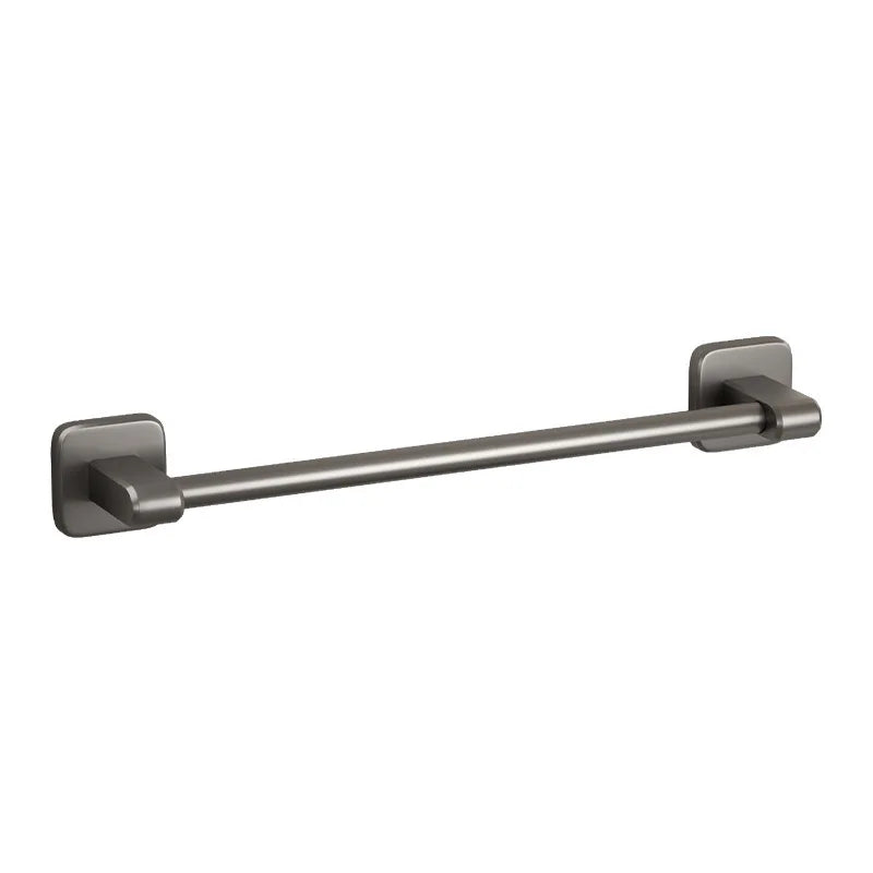 porte serviettes mural noir mat alliage aluminium serviettes incluse moderne salle bain rangement étagère