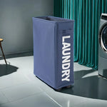 panier linge pliable oxford durable beige gris moderne laundry imprimé roulettes poignée
