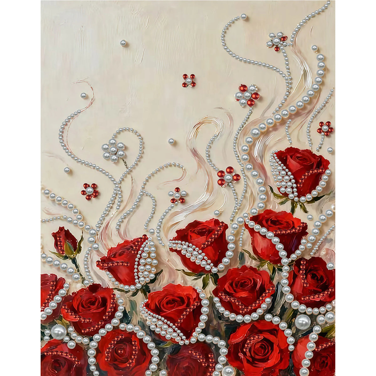 tableau decoratif art contemporain floral animalier abstrait diy resine opaque 35x45cm
