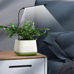lampe croissance plante led blanc vert gris adhésif commande luminosité timer usb 5v moderne