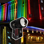 projecteur led extérieur moderne 12w 9w 5w rgb télécommande ip65 clips noir