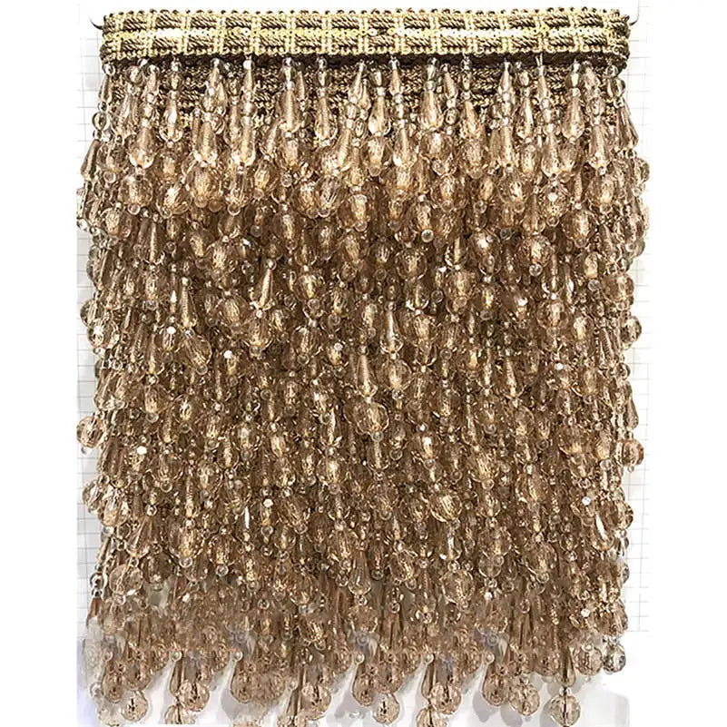 ruban décoratif élégant paillettes or bleu marron gris 10cm 10cm