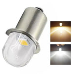 ampoule led torche argent blanc moderne compact base p13.5s chip led 2835