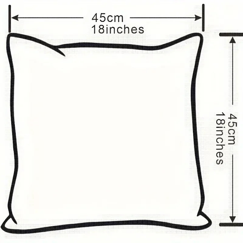 coussin orange moderne 100% polyester tissage adhésif zipper 45cm 45cm