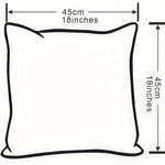 coussin orange moderne 100% polyester tissage adhésif zipper 45cm 45cm