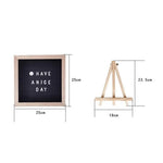tableau messages liège noir lettres métal clips moderne minimaliste