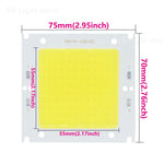 plaque led moderne 78mm 74mm blanc jaune points noirs 50w dc30v lumineuse
