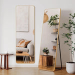 Miroir pleine longueur design moderne alliage de zinc
