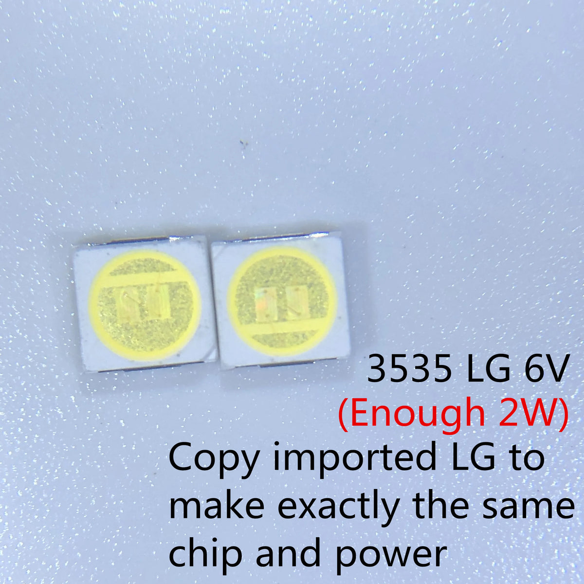 diodes led blanc 3535 rétroéclairage télévision lcd réparation application électronique moderne opacité lot