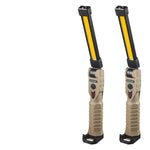 lampe travail multifonction rechargeable usb modes lumière blanche rouge jaune sécurité