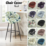 housse chaise extensible motif floral moderne fauteuil salle manger décor maison élastique