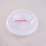 assiettes blanches rondes modernes opaques maison cuisine salle manger set table vaisselle