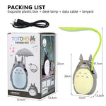 veilleuse table led totoro gris moderne rechargeable usb enfant chambre decor