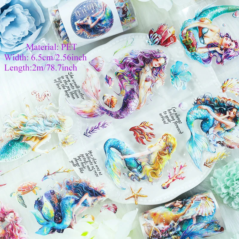 ruban adhésif décoratif motifs fleurs papillons animaux scrapbooking journal intime papeterie