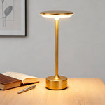 lampe table led rechargeable tactile or argent noir veilleuse portable chambre lecture gradation continue