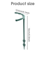 support plante vert foncé clips plastique peint pratique fleur grimpante bonsaï jardin arrangement
