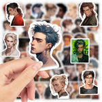 sticker manga personnages cheveux costumes adhésifs waterproof scrapbook carnet notes téléphone bagages bricolage adultes