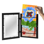 cadre photo moderne noir rectangle traceless nail a4 acrylique mat instructions