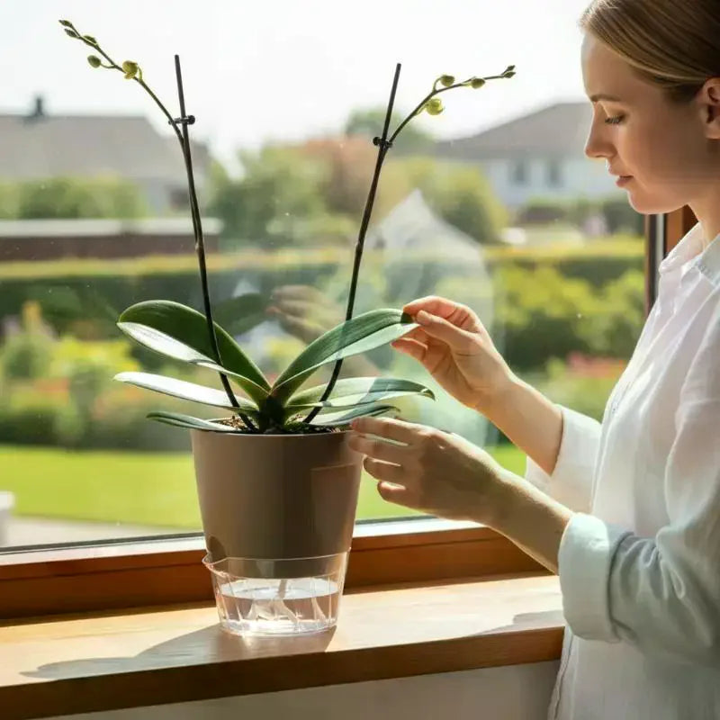 pots plantes auto arrosants intérieur plastique blanc beige gris transparent