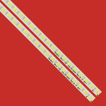 ruban led blanc 60 leds 455 mm 3v moderne opaquet