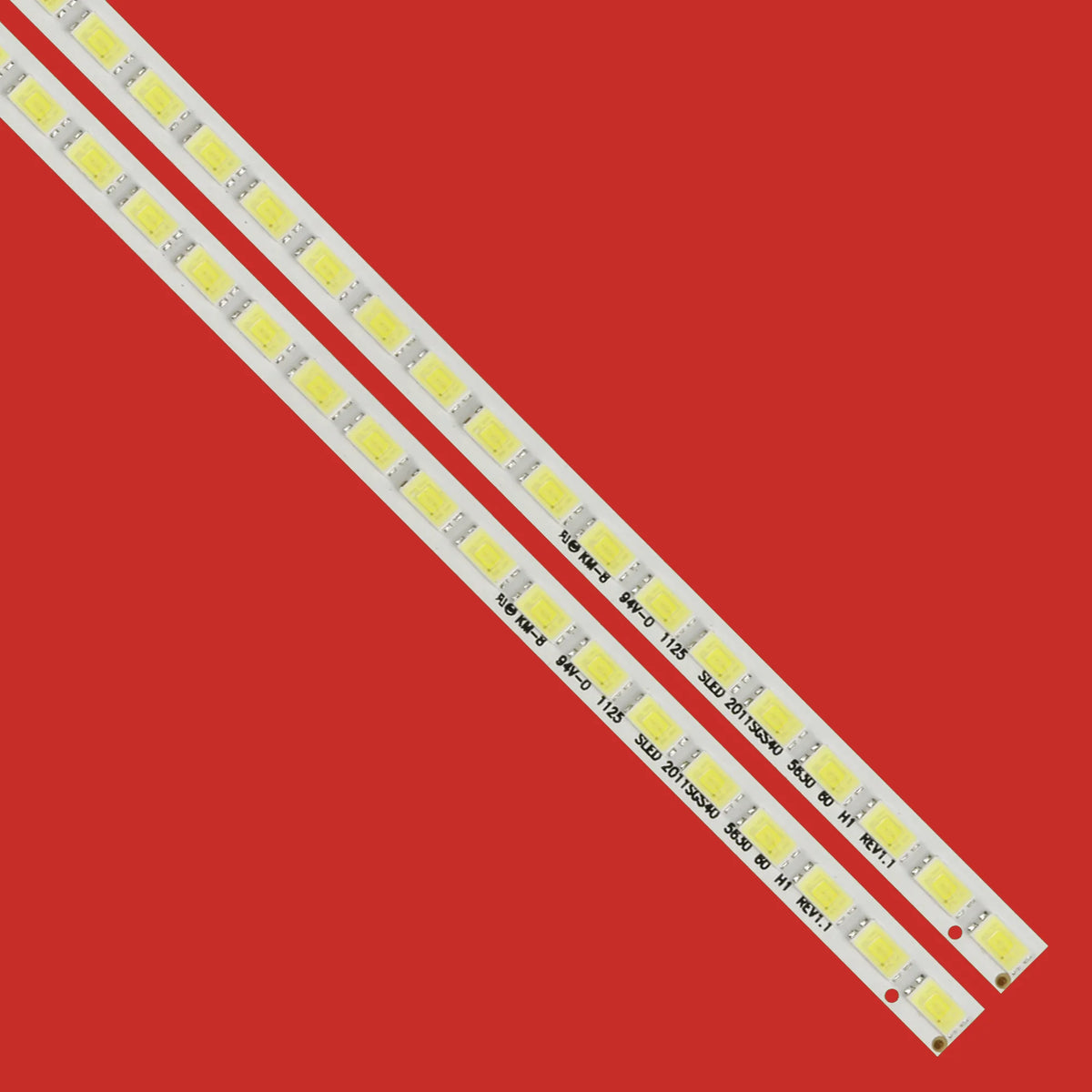 ruban led blanc 60 leds 455 mm 3v moderne opaquet