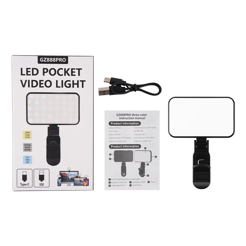 lampe lecture rechargeable usb noir réglable protège yeux clip led modernecompact
