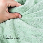 serviette bain bébé verte dessin animé oreilles lapin douce moelleuse bordure blanche confortable ans