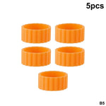 supports bougie anti dérapants adhésifs blancs modernes décoration intérieure cadeaux