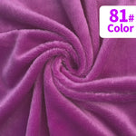 tissu velours doux violet rose blanc moderne confortable peluche respirant bricolage artisanat décoration