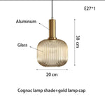 suspension lumineuse moderne vert rayures opacité câble noir gris beige chambre salon