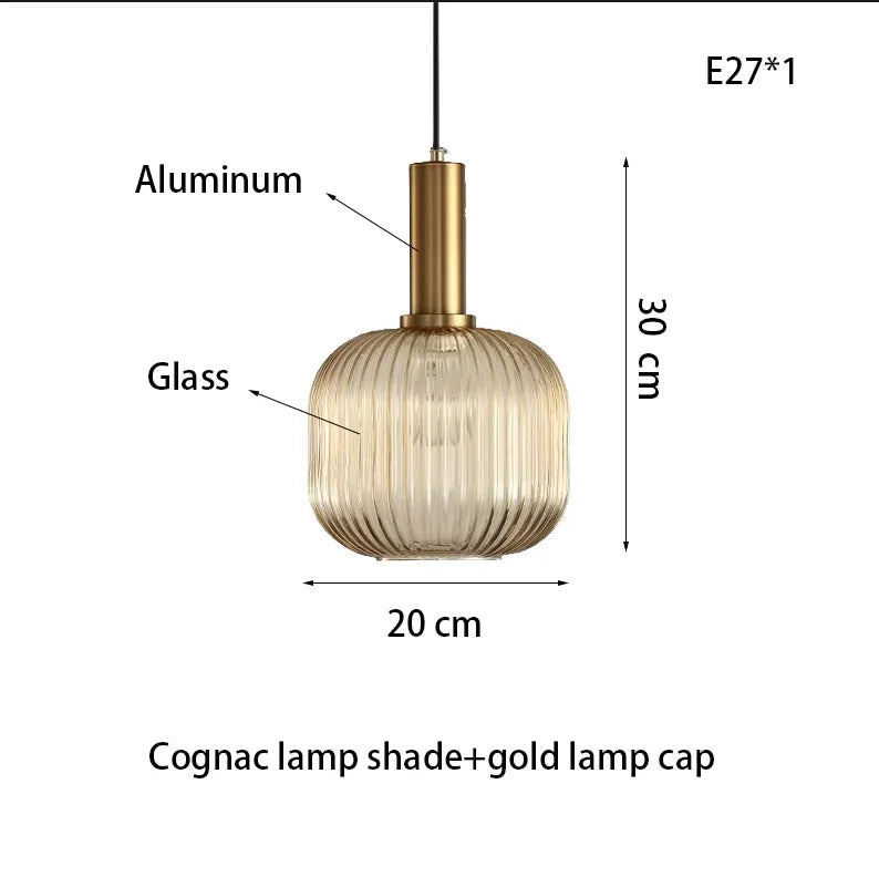 suspension lumineuse moderne vert rayures opacité câble noir gris beige chambre salon