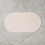 tapis alimentation chat imperméable antidérapant silicone moderne plateaux animaux compagnie deux gamelles couleur rose