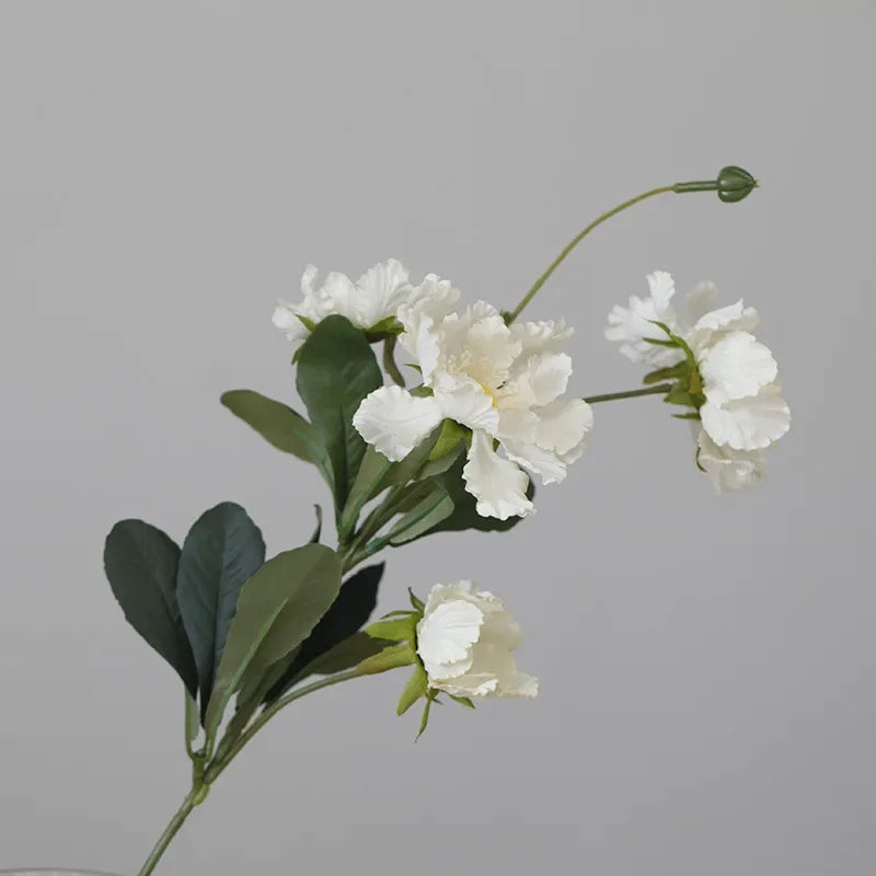 bouquet artificiel multicolore fleurs soie modernes intérieur mariage anniversaire décoration transparente